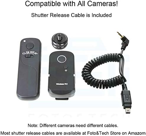 Foto&Tech 360 Any Angle 100m Wless Rmote Control Shutter Release (Compatible with Z8 Z6 III D780 Z6 Z7 Z7 II D7500 D5600 D5500 D7200 D7100 D5200 D5100 D5000 D3200 COOLPIX P1000 Z6III) - Image 7
