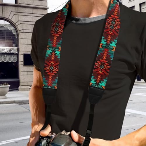 GLENLCWE Camera Strap, Camera Strap for Photographers Neck Strap Replacement Fit Most Cameras - Image 2