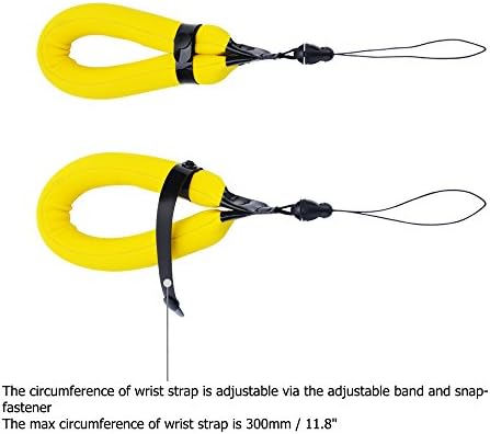 2-Pack Waterproof Underwater Camera Float Strap Floating Wrist Lanyard - Image 5
