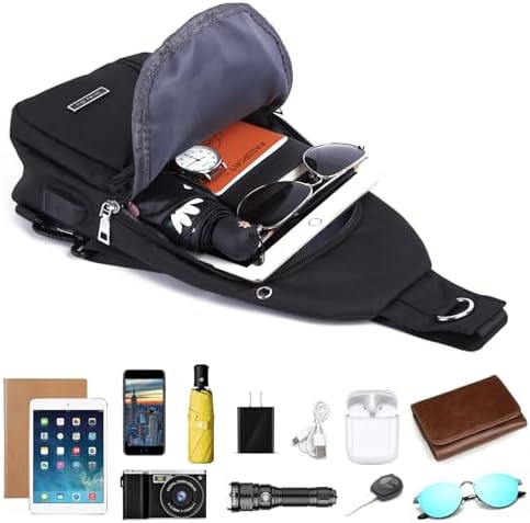 Seoky Rop Small Sling Bag Crossbody for Men Women One Strap Shoulder Cross Body Bag Sling Backpack for Travel - Image 4