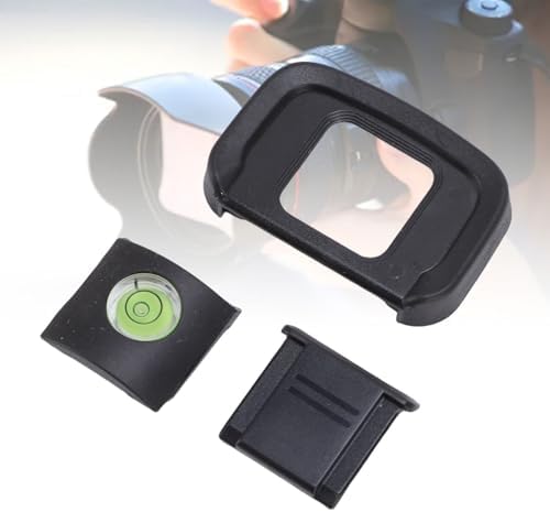 Camera Hot Shoe Cover, 3 in 1 Eyecup Hot Shoe Cover Bubble Level Set Replacement for Nikon Z50 Mirrorless Camera, Anti Static Dust and Oxidation, Ideal for Protection - Image 5