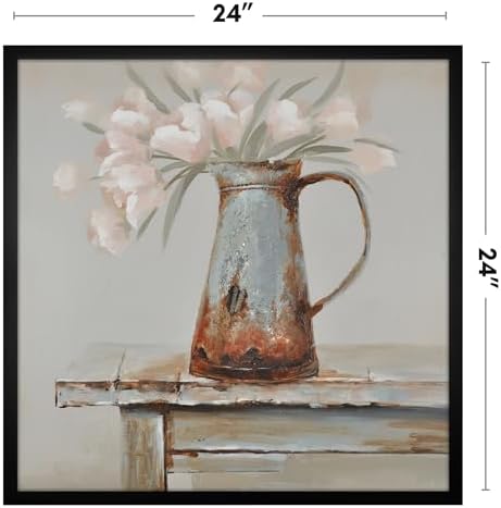 Americanflat 24x24 Poster Frame - Slim Molding - Black - Image 2