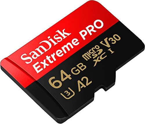 SanDisk 64GB Extreme PRO microSDXC Card + SD Adapter + RescuePro Deluxe, up to 200 MB/s, with A2 App Performance, for Smartphones, Action Cameras or Drones UHS-I Class 10 U3 V30 - Image 2