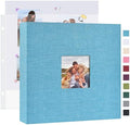 Mublalbum 10x10 Inch 3 Ring DIY Scrapbook Photo Album 40 Pages, Blue by Mublalbum