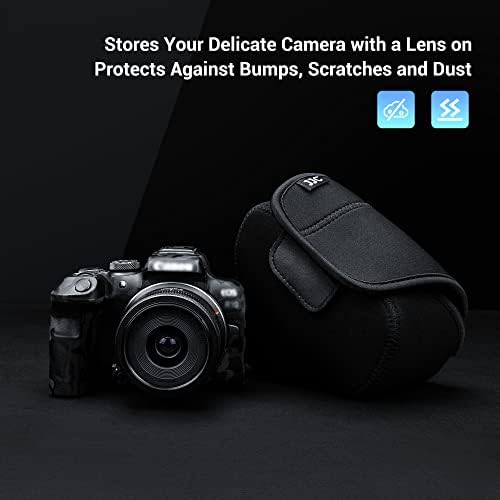 Neoprene Mirrorless Camera Case for Canon EOS R7 R10 +18-45mm Lens Z6III - Image 4