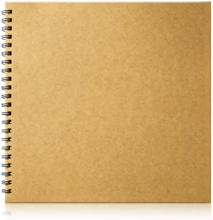 12x12 Scrapbook Album, 50 Pages Hardcover DIY Photo Memory Book by Unknown