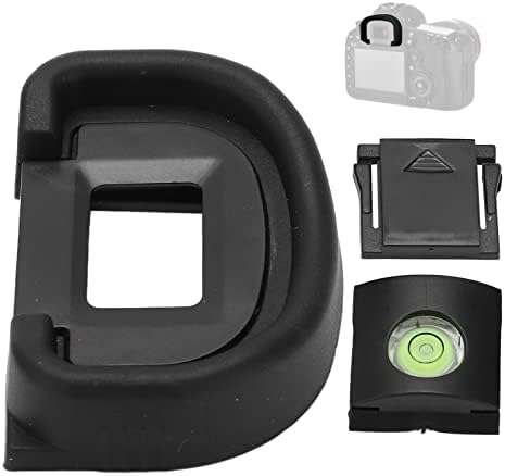 Zyyini Camera Eyecup for, EC-II Camera Eyecup Eyepiece Viewfinder Protector Replacement, with Camera Hot Shoe Level and Cover,for -1V/1Ds Mark II/1D Mark II N/1D Mark II/1DS/1D by Zyyini