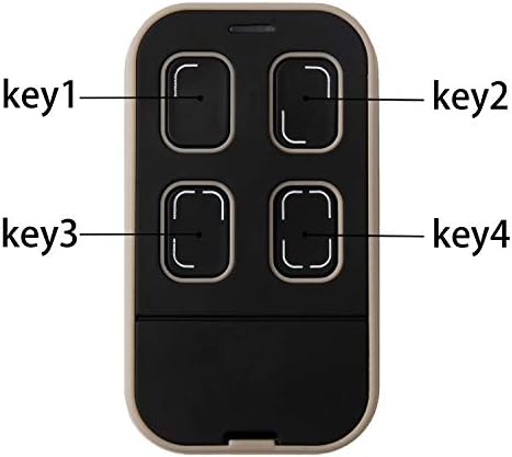 Universal Garage Door Remote Universal Gate Opener Remote Cloning Homelink Programmable Learning 4-Buttons Multi Frequency 280MHZ-868MHZ 2019 Upgraded New Version - Image 4