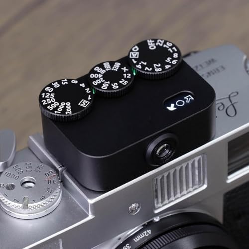 High Precision Photography Light Meter, 35°Wide-Angle Reflective Digital Exposure Meter with Scale Indicator Light, Adjustable Shoe Mount, Multiple Metering Modes for Photography by Unknown