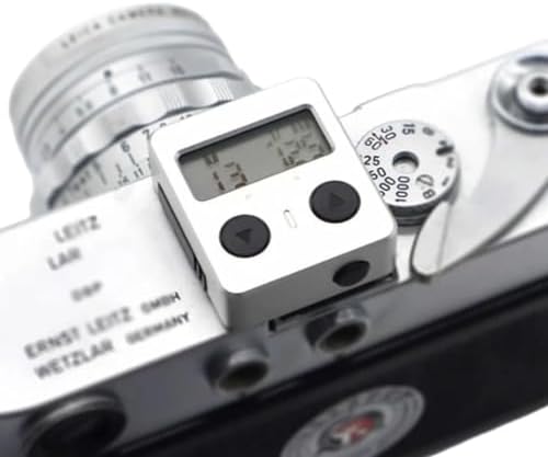Ambient Light Digital Exposure Meter, Lightweight Camera Top Light Meter with OLED Display, 30° Fov, Ev Range 1–22, Adjustable Shoe Mount, for Lab Travel Photography and Studio Lighting Black - Image 7