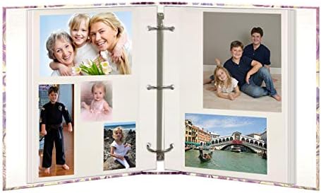 Pioneer Photo Albums TR-100D/WR Magnetic 3-Ring Photo Album 100 Page, Wine Renaissance Design - Image 3