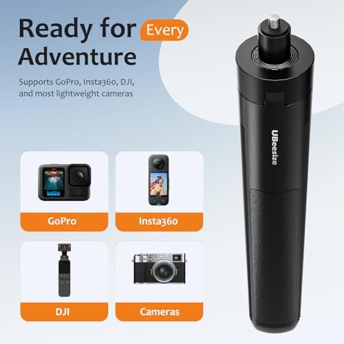 UBeesize 65” Auto-Open Invisible Selfie Stick Tripod for Insta360 X5/X4/X3 - Image 5