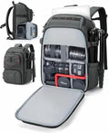 BAGSMART Camera Bag for Photographers Professional Fits up to 15.6" Laptop by BAGSMART