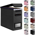 BALEINE File Organizer Box with Lid, Collapsible Hanging File Storage Box by BALEINE