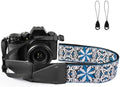 Camera Strap, Jacquard Weave 2" Shoulder Neck Straps for All DSLR Cameras Men Women Photographers by Dulphee