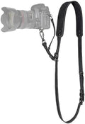 Padwa Lifestyle Black Frosted Single Camera Harness Strap for One Camera - Professional Single Full Grain Leather Camera Harness,Quick Release Gear DSLR Camera Straps for Photographers by PadwaLifestyleCameraStrap