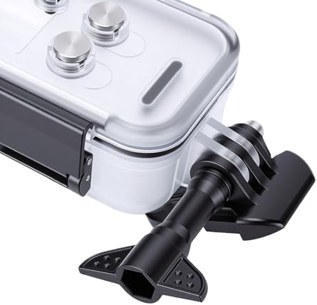Zopsc Water Proof Housing Shell IPX8 50m 164ft Compatible with Action Camera with High Transmission Glass Lens for Diving Snorkeling Surfing - Image 7