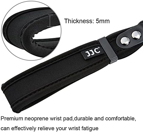 JJC Soft Camera Hand Strap Wrist Strap for Canon Rebel T7 T6 T8i SL3 90D - Image 2
