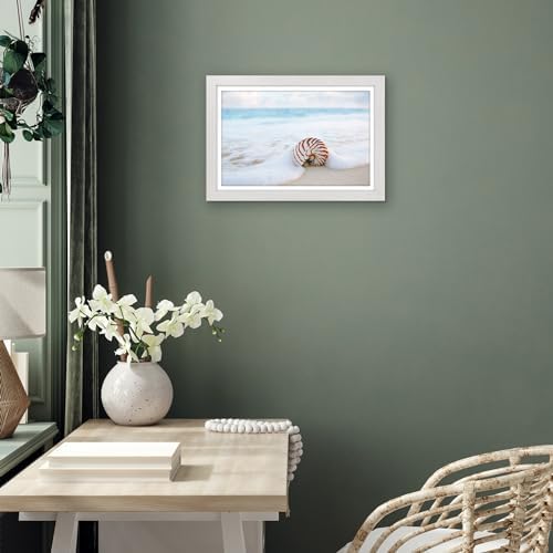 Americanflat 12x18 Poster Frame - Matted to 11x17 - Engineered Wood - White - Image 6