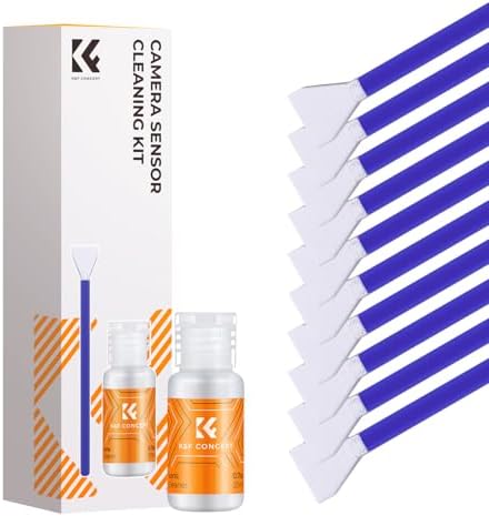 K&F CONCEPT M4/3 Sensor Cleaning Kit with Sensor Cleaner for M4/3 Cameras by KFCONCEPT