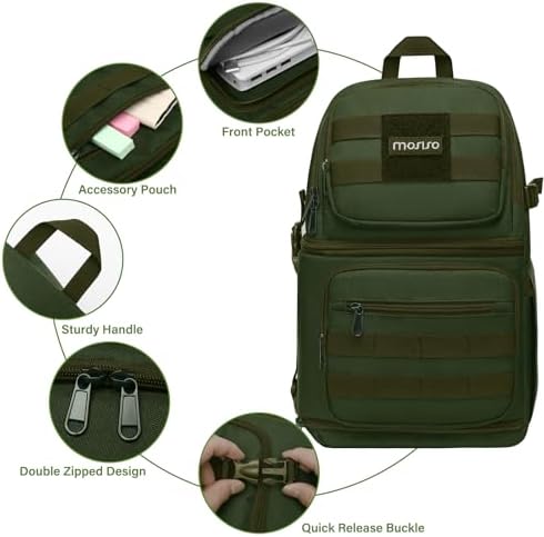 MOSISO Camera Sling Bag, Tactical Camera Crossbody Bag Case Photography - Image 6