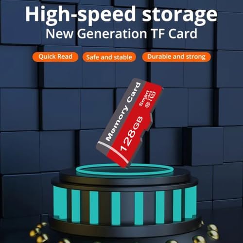 2 Pack Memory Card 128GB with Adapter, High Speed TF Card, UHS-I C10 A1 Memory TF Card for Tablet/Mobile Phone/Camera/Car Audio/Game Console (128, GB) - Image 2