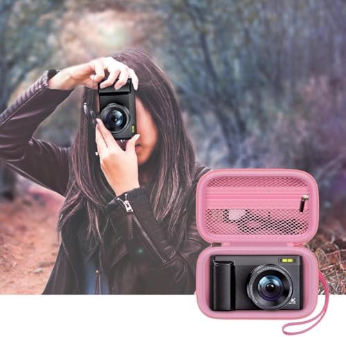 Digital Camera Case for Travel & Cruises, Case Only, Pink - Image 6