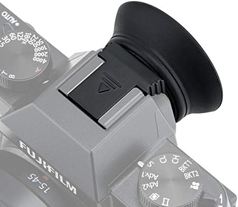 Kiwifotos KE-XT20 Large Soft Silicon Camera Eye Cup Eyepiece for Fuji X-T30 X-T20 X-T10, XT30 Eyecup Eye Piece, Hot Shot Eyecup Viewfinder, Eyeglass Users, Compatible with Fujfilm X-T30 X-T20 X-T10 - Image 6