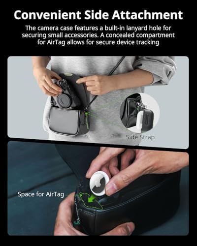 SMALLRIG Digital Camera Case with Shoulder Stap, Crossbody Protective Case - Image 6