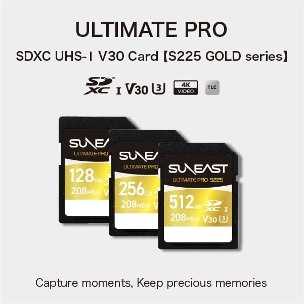 SUNEAST 128GB SD Card SDXC UHS-I V30 U3 C10 Memory Card - Image 6