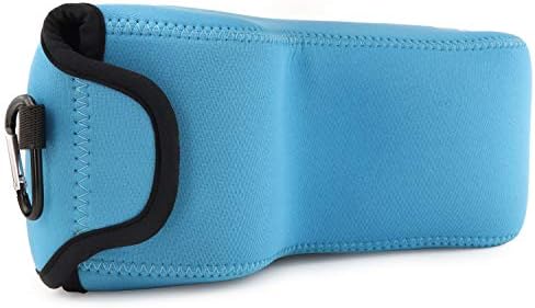 MegaGear Ultra Light Neoprene Camera Case compatible with Nikon Coolpix P1000,Blue - Image 3