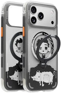 TORRAS X GAWX Q3 Air Limited Edition Case for iPhone 17 Pro Max 6.9 inch, Stronger Magnetic Stand, Fit for MagSafe, Heavy-Duty Protection for iPhone 17 Pro Max Case, Dawnbreak Guard by Unknown