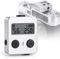 Lightweight Camera Top Light Meter, Ambient Light Digital Exposure Meter, Adjustable Shoe Mount, Ev Range 1–22, 30° Fov with OLED Display, for Film Cameras, Photography and Studio Use by Unknown