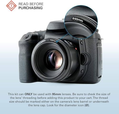 MOSTOS® - 95mm Camera Lens Cap for Nikon AF-S FX NIKKOR 200-500mm f/5.6E ED VR (Make Sure Ø95 Mark is Written On Your Lens) - Image 3