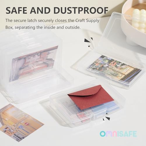 4x6 Photo Storage Cases, 6 Inner Plastic Craft Container - Image 5