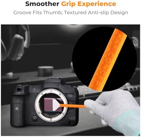 K&F CONCEPT 24mm Full Frame Sensor Cleaning Kit, with 20ML Sensor Cleaner - Image 4