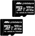 LinkMore 128GB (2-Pack) Agon Micro SD Card, A1 U3 V30, Up to 100MB/s by LinkMore