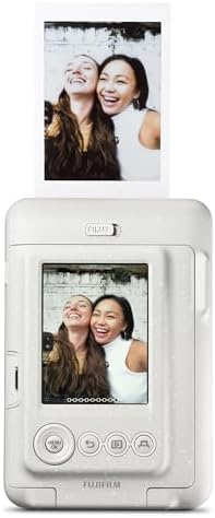 Fujifilm INSTAX Mini LIPLAY Hybrid Instant Camera - Misty White - Image 2