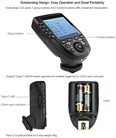 Godox Xpro-S TTL Wireless Flash Trigger for Sony Cameras,Off Camera Trigger - Image 3