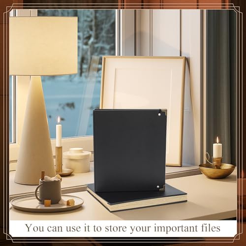 Marspark Important Document Organizer with Elastic Closure,Black - Image 5
