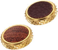2Pcs Shutter Button (Light Brown/Dark Brown) - Upscale Delicate, Camera Soft Release Button Brass Threaded Soft Release, for Fuji by Unknown