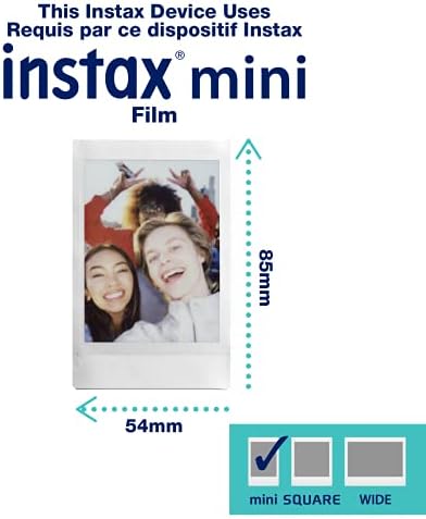 Fujifilm Instax Mini Liplay Hybrid Instant Camera - Stone White - Image 3