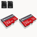 2 Pack Memory Card 32GB with Adapter, High Speed TF Card, UHS-I C10 A1 Memory TF Card for Tablet/Mobile Phone/Camera/Car Audio/Game Console (32, GB) by Unknown