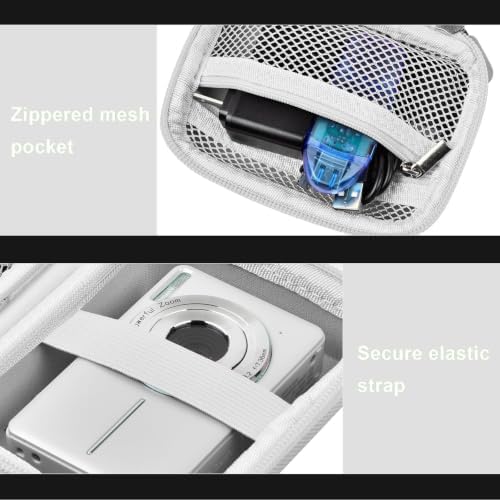 ALKOO Digital Camera Case for CAMKORY/Pouch for KODAK PixproLight Grey - Image 6