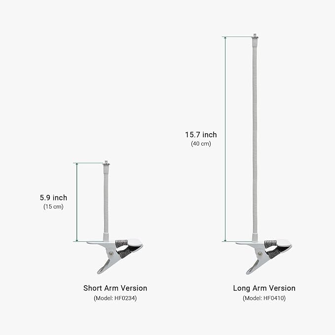 Indoor Outdoor Security Camera Flexible Clip Mount, White (Pack of 2) - Image 6