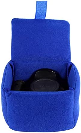Camera Bag Insert, Portable Camera Padded Pouch Liner Pad Shockproof Waterproof Organizer Storage Case Protection Digital Protective Accessory for Travel DSLR Photographing Photographer Beginner Small - Image 4