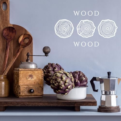 Nuogo Wood Pedestal Riser Stand for Kitchen Soap Tray,16 X 8 Inch,Brown - Image 4