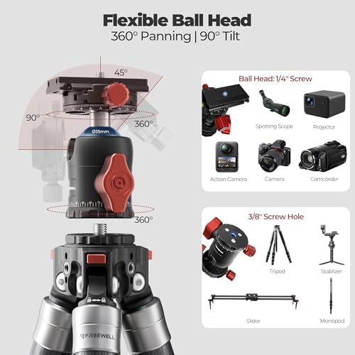 The Real Multi-Tripod 5-in-1- Carbon Fiber Design for Cameras & Smartphones, Tripod, Monopod, Trekking Pole, Desktop Mode – Up to 20kg Payload - Image 5