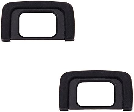 JJC 2-Pack DK-25 Eyecup Eyepiece Viewfinder for Nikon D5600 D5500 D3200 by JJC