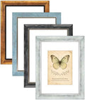XUANLUO 9x12 Picture Frames Set of 4,Rustic Retro Photo Frame(Mix Color) by XUANLUO